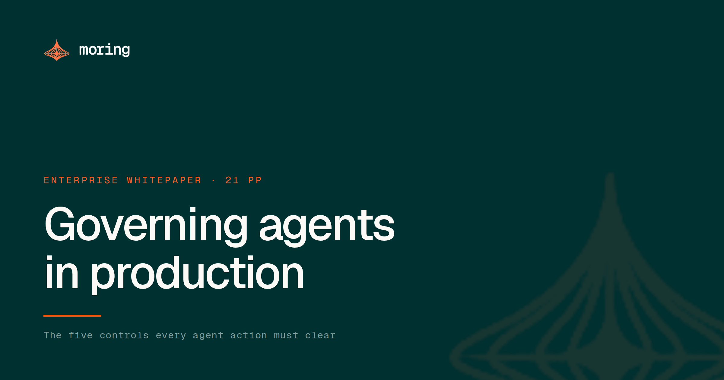 Governing agents in production whitepaper cover
